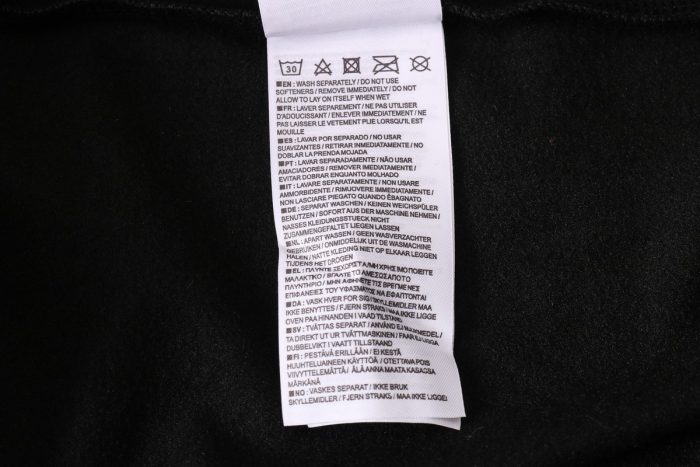 2021 Barcelona Long Zip Jacket with Hood, Black Color Blocking, S-2XL - 图片 3