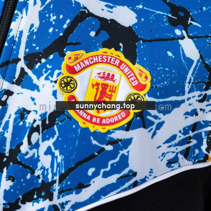 Man Utd x Stone Roses Track Top 'Black Multi' - 图片 8