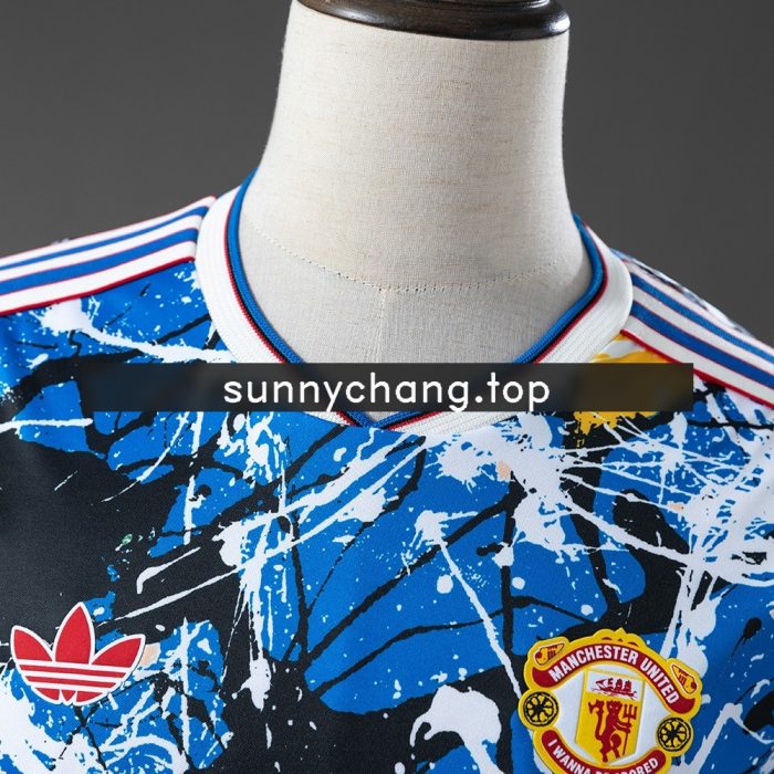 Man Utd 25/26 Originals Stone Roses Long-Sleeve Jersey - 图片 7
