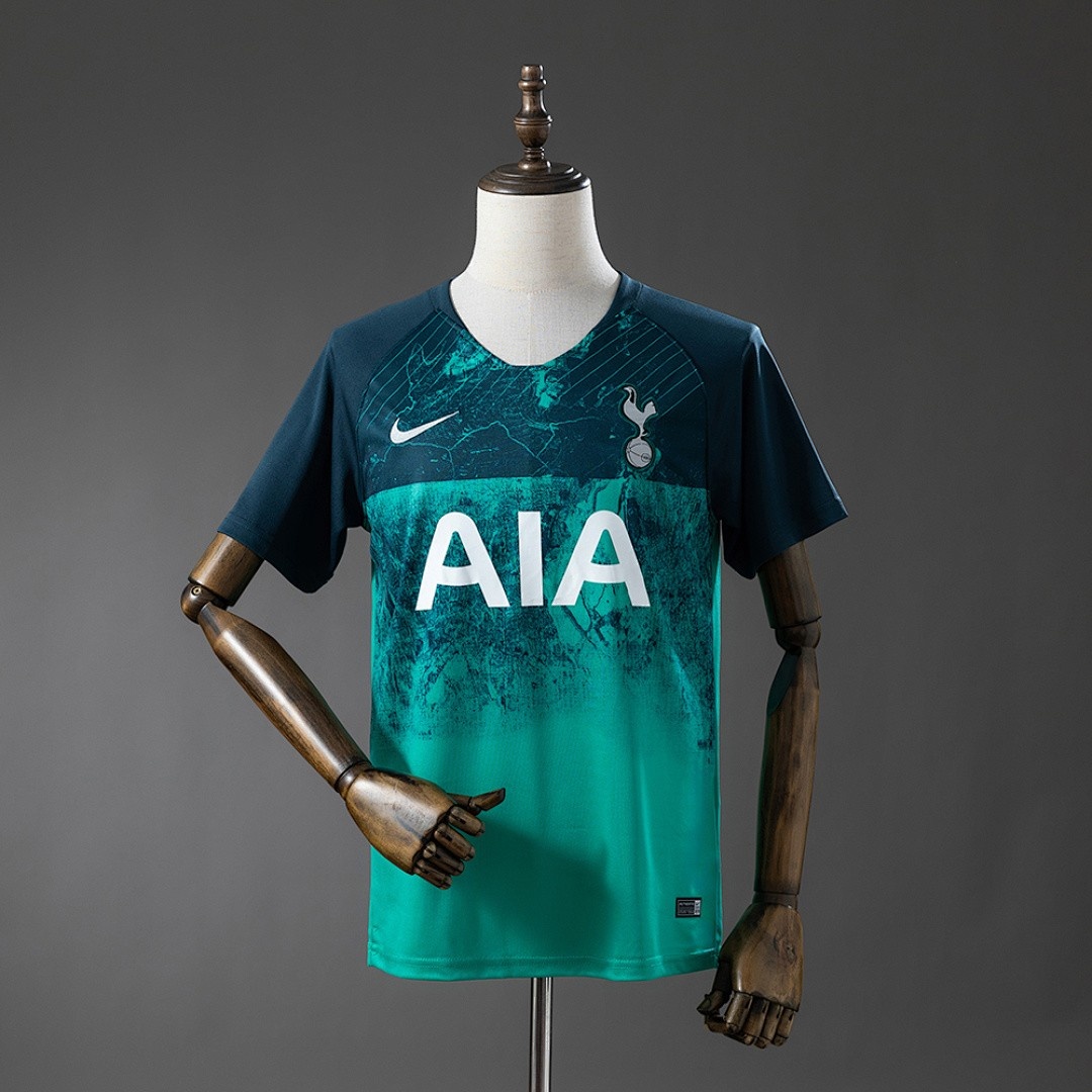 JER-2917_1 Tottenham Hotspur 2018/2019 Third Away Retro Jersey - 图片 1