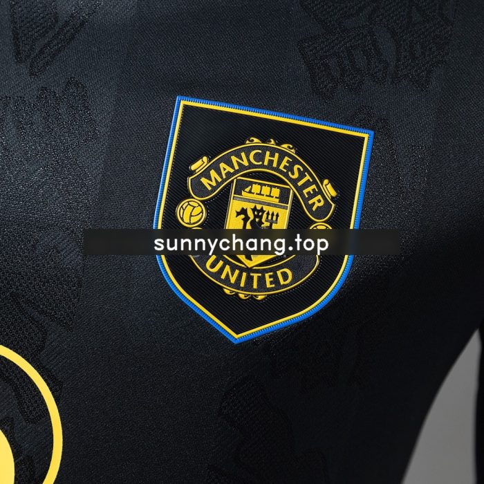 Man Utd 25/26 Third Away Player Version Long-sleeved Jersey - 图片 8