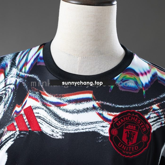 Man Utd 25/26 Long-sleeved Pre-Match Jersey - 图片 7