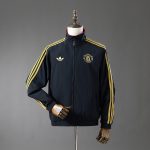 Manchester United Reversible Jacket Windbreaker - Black & Red - 图片 4