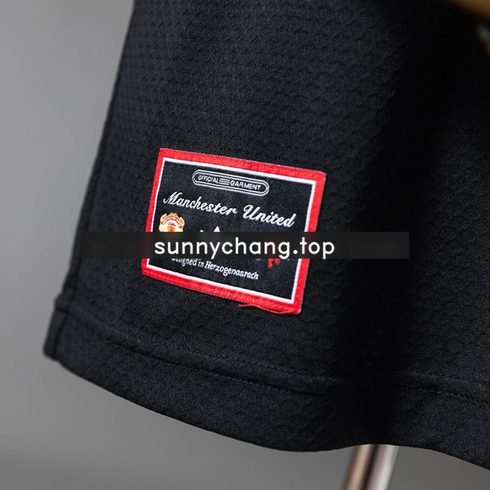Man Utd 25/26 Polo - Black - 图片 4