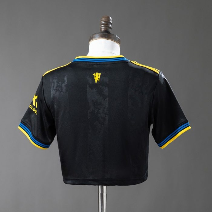 Man Utd 25/26 Third Away Women's Crop Top - 图片 3