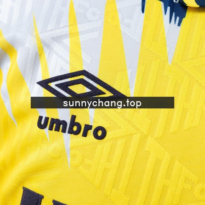 Tottenham Hotspur 1992-1994 Away Retro Shirt Yellow - 图片 3