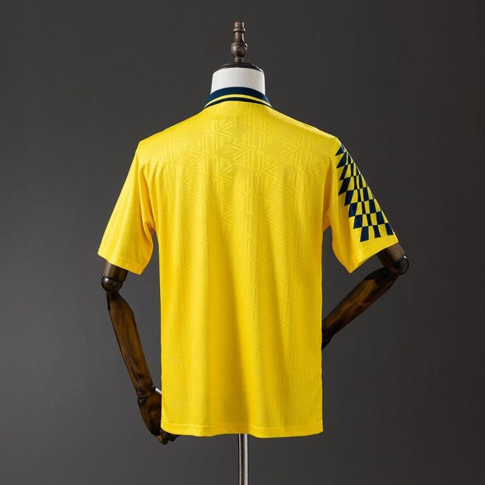 Tottenham Hotspur 1992-1994 Away Retro Shirt Yellow - 图片 7