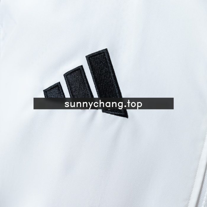 Manchester United Windbreaker - White & Navy Blue - 图片 7