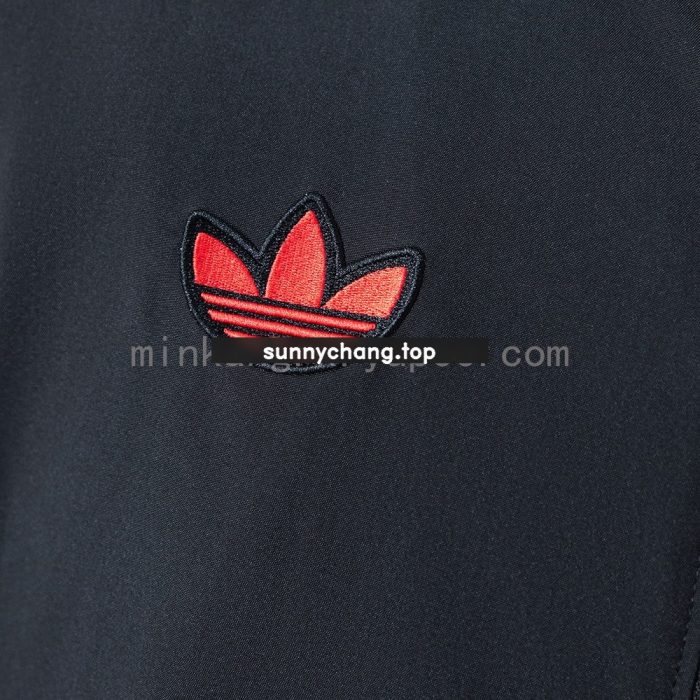 Manchester United Retro Windbreaker - Black - 图片 8
