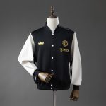 Manchester United Jacket - White & Black - 图片 2