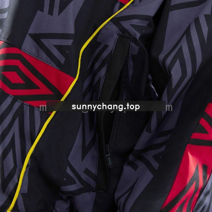 Man Utd 1992-1994 Retro Windbreaker - Black - 图片 4