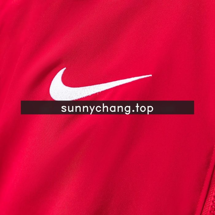 Man Utd 07/08 Windbreaker - Red - 图片 7