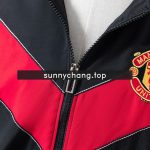Man Utd 06/07 Windbreaker - Black - 图片 7