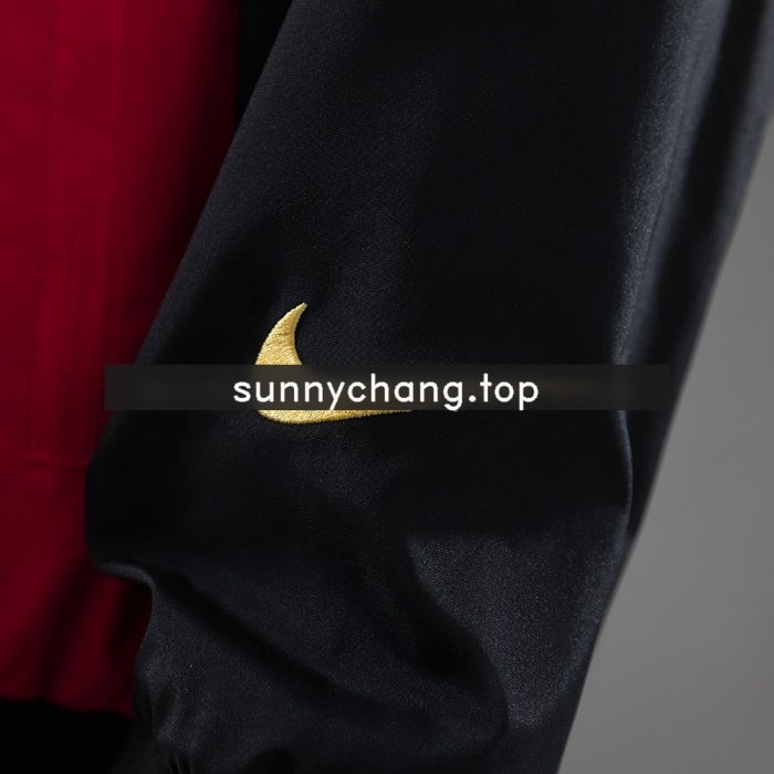 Man Utd 06/07 Windbreaker - Black & Red - 图片 5
