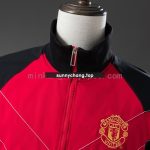 Man Utd 06/07 Windbreaker - Black & Red - 图片 9