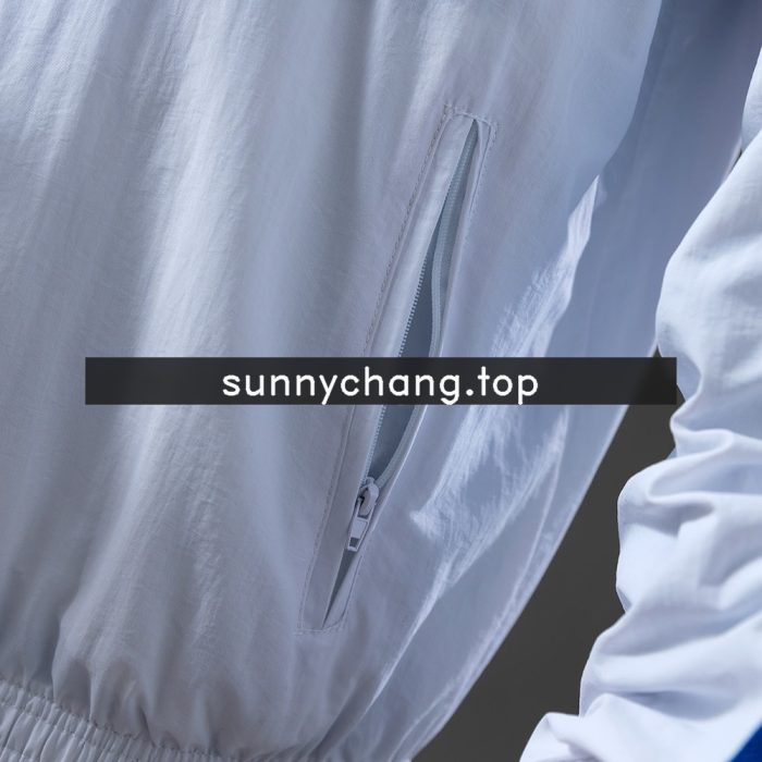 Manchester United Reversible Jacket Windbreaker - White & Blue - 图片 5
