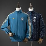 Manchester United Reversible Jacket Windbreaker - Blue & Black