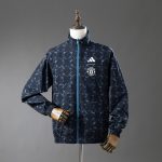 Manchester United Reversible Jacket Windbreaker - Blue & Black - 图片 2