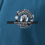 Manchester United Reversible Jacket Windbreaker - Blue & Black - 图片 8