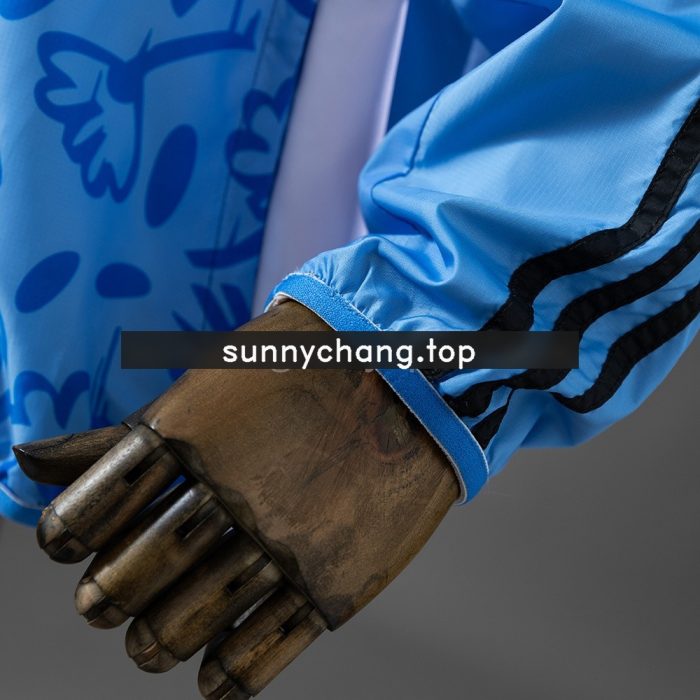 Manchester United Reversible Jacket Windbreaker - Beige & Blue - 图片 6