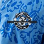 Manchester United Reversible Jacket Windbreaker - Beige & Blue - 图片 8