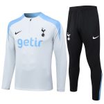 Tottenham Hotspur 24-25 Half Zip Jacket Light Grey - 图片 8