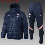 Tottenham Hotspur 2021 Navy Blue Cotton Jacket