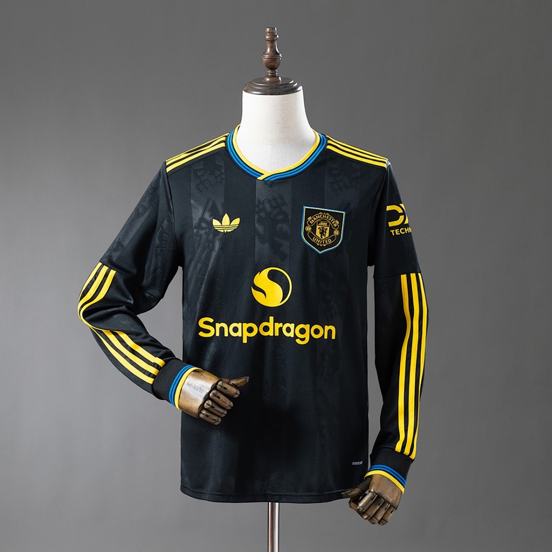 JER-3028_1 Man Utd 25/26 Third Away Long-Sleeve Jersey - 图片 1