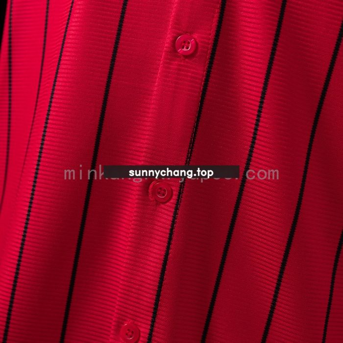 Man Utd 25/26 US Pack Full-Button Baseball Jersey Red - 图片 3