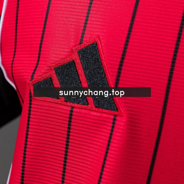 Man Utd 25/26 US Pack Full-Button Baseball Jersey Red - 图片 5