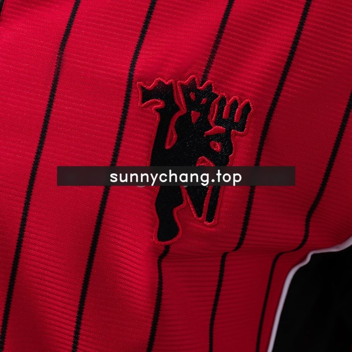 Man Utd 25/26 US Pack Full-Button Baseball Jersey Red - 图片 6