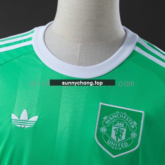 Man Utd 25/26 Third Goalkeeper Jersey Green - 图片 7