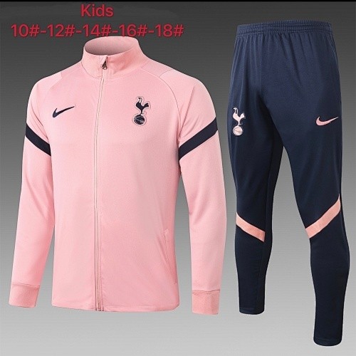 JER-3037_1 2021 Tottenham Hotspur Pink Kids' Jacket - 图片 1