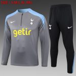 Tottenham Hotspur 24-25 Half-Zip Jacket Dark Gray