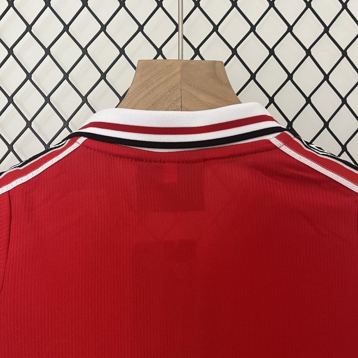Man Utd 1998/99 Home Kids Jersey - 图片 5