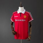Retro 1998-1999 Manchester United Home Jersey