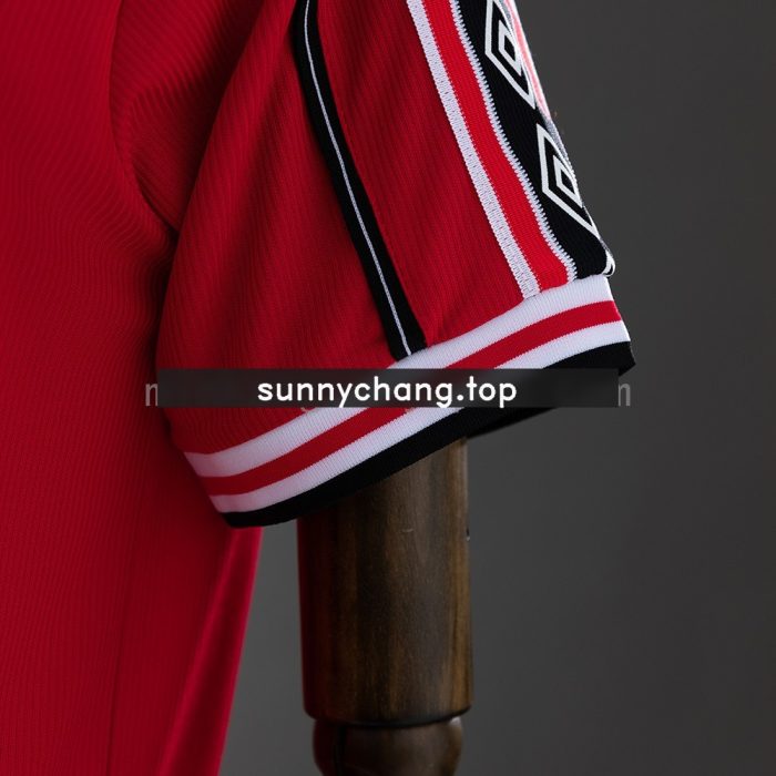 Retro 1998-1999 Manchester United Home Jersey - 图片 2