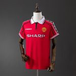 Retro 1998-1999 Manchester United Home Jersey - 图片 8
