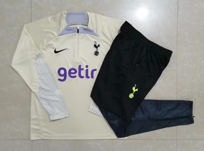 Tottenham Hotspur 22-23 Half-Zip Jacket Yellow - 图片 9