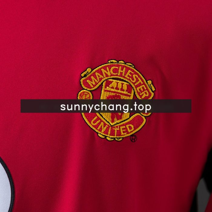 Manchester United 2002-2004 Home Retro Shirt S-XXL - 图片 4