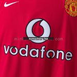 Manchester United 2002-2004 Home Retro Shirt S-XXL - 图片 5
