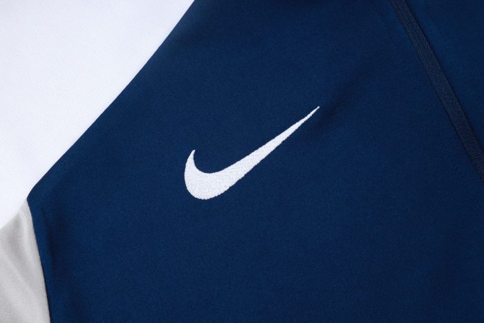 Tottenham Hotspur 25/26 Semi-Zip Jacket Navy Blue - 图片 5