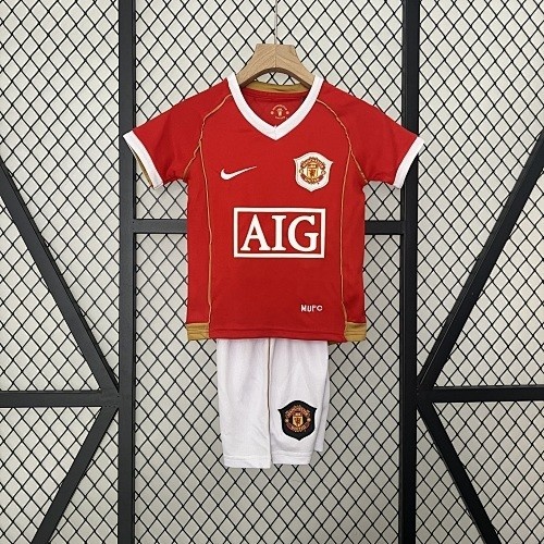 JER-3068_1 Man Utd 06/07 Home Kids Jersey - 图片 1