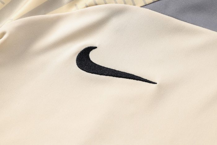 Tottenham Hotspur 22-23 Mustard Yellow Training Short Sleeve Set (with Pants) - 图片 5