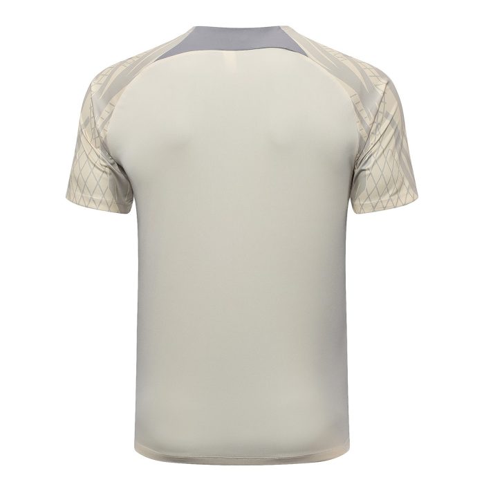 Tottenham Hotspur 22-23 Mustard Yellow Training Short Sleeve Set (with Pants) - 图片 7