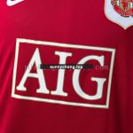 Retro 2006-2007 Manchester United Home Jersey S-XXL - 图片 6