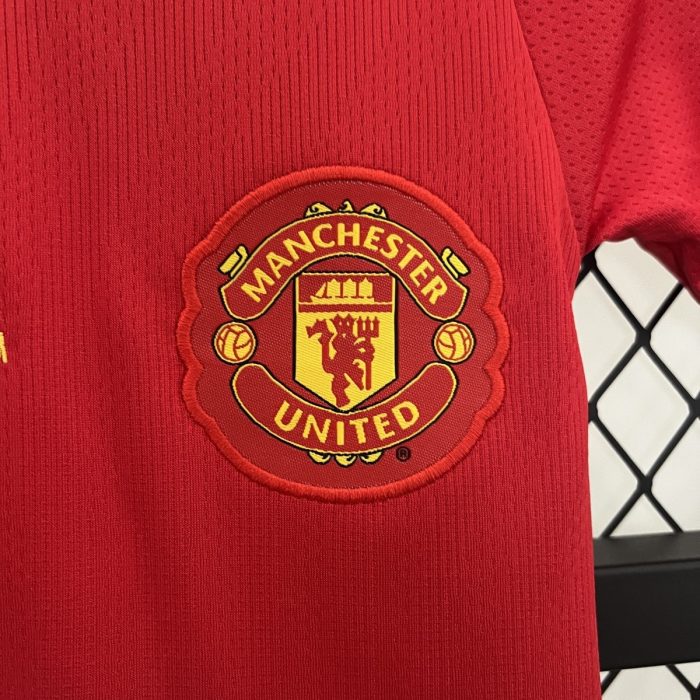 Man Utd 07/08 UEFA Champions League Home Kids - 图片 2