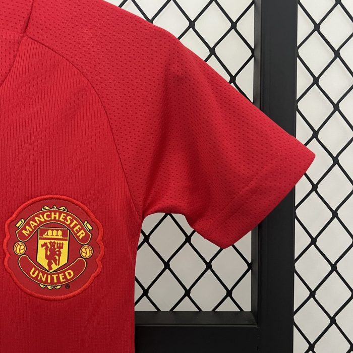 Man Utd 07/08 UEFA Champions League Home Kids - 图片 4