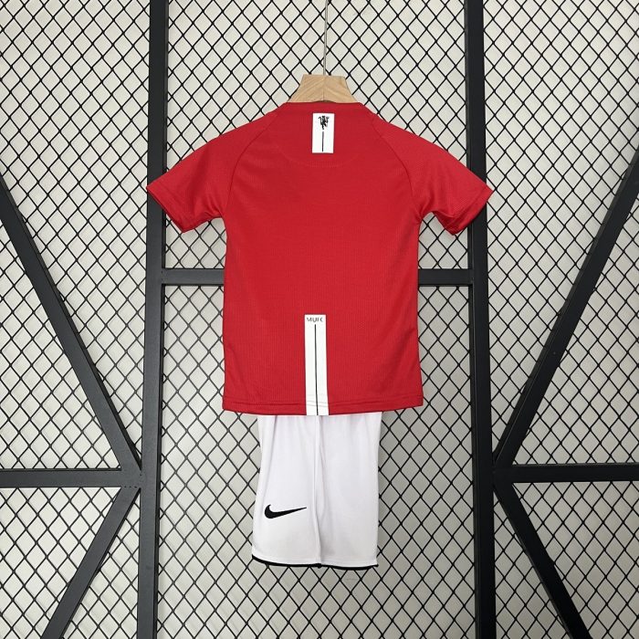 Man Utd 07/08 UEFA Champions League Home Kids - 图片 7