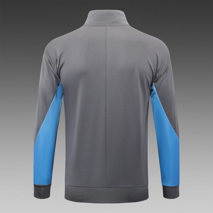 Tottenham Hotspur 24-25 Long Zip Jacket Dark Grey - 图片 7
